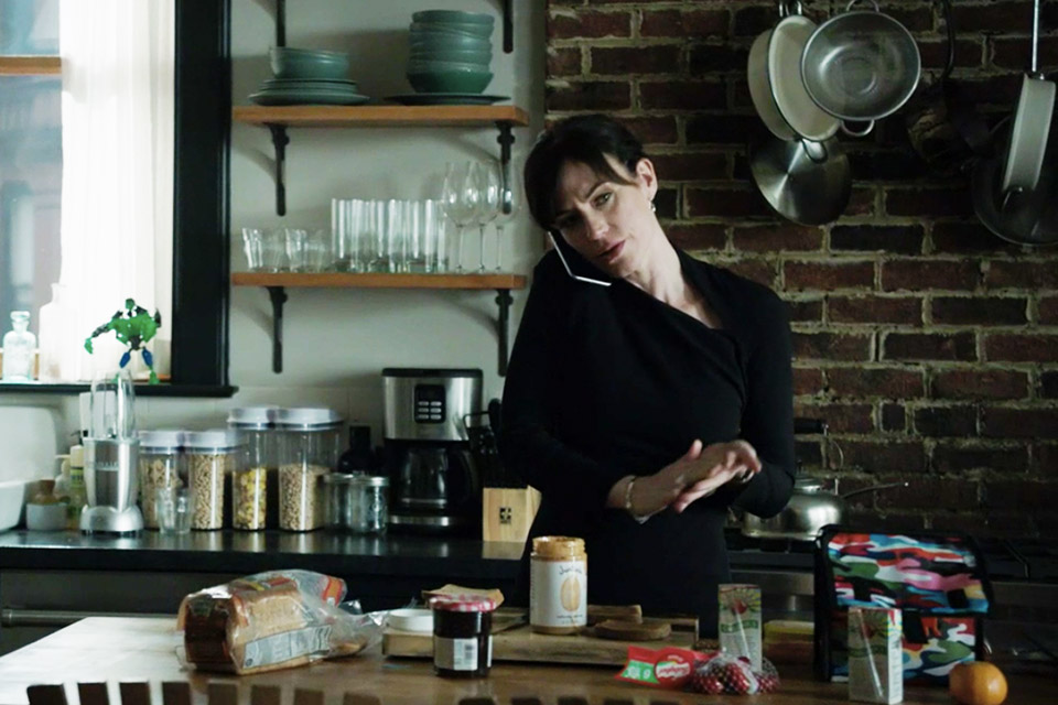 Justin’s peanut butter and NutriBullet in Billions