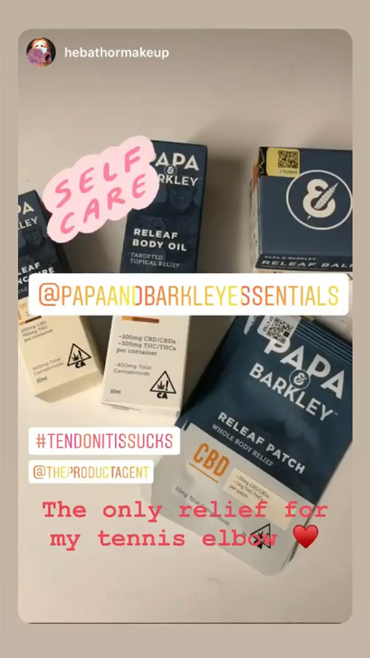 Heba Thorisdottir - Papa & Barkley products