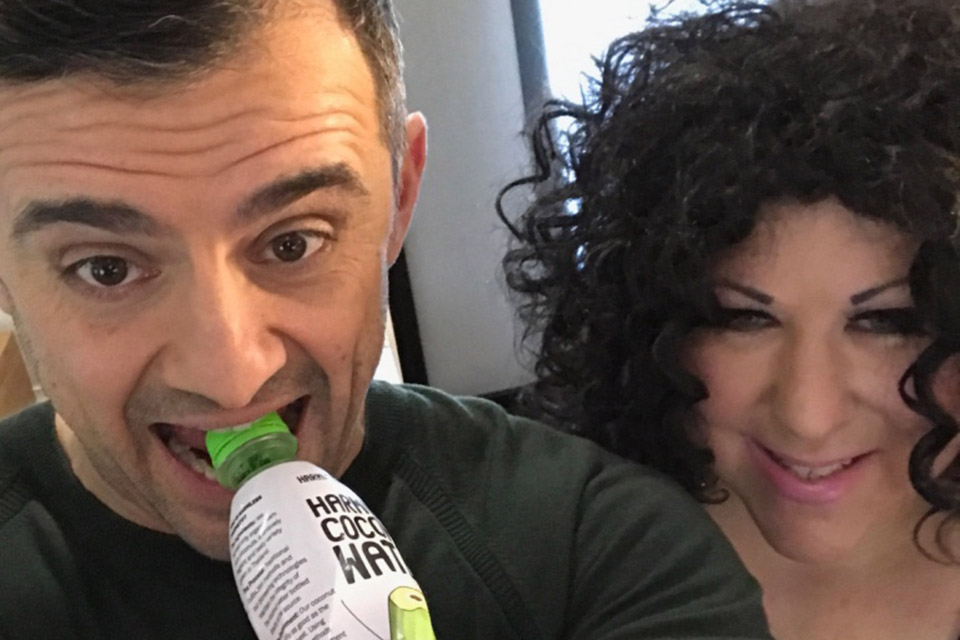 Gary Vee & Wendi San George - Harmless Harvest drink