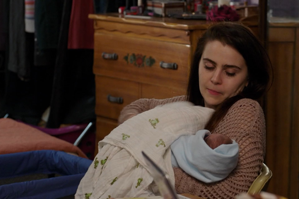 Aden and Anais blanket in Parenthood